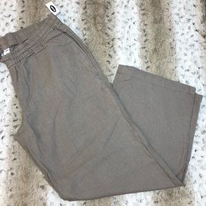 Old Navy Gray Linen Pants